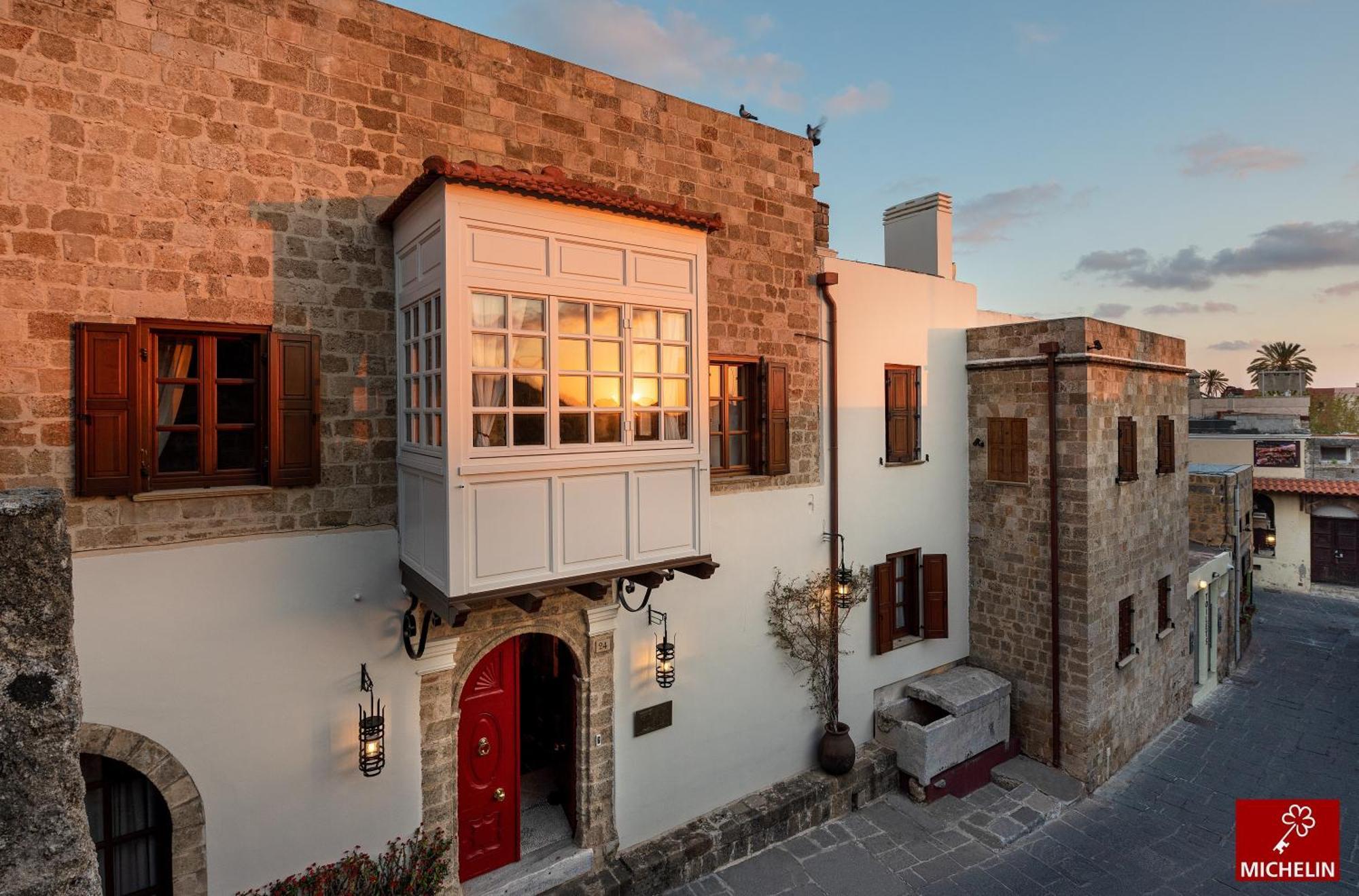 Hotel Kókkini Porta Rossa Rhodes City Exterior foto